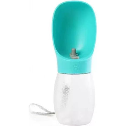 Botella Bebedero Portátil para Perros y Gatos 300ml