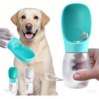 Botella Bebedero Portátil para Perros y Gatos 300ml